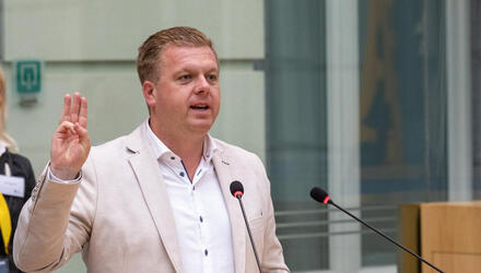 Eedaflegging Bert Maertens Vlaams parlement